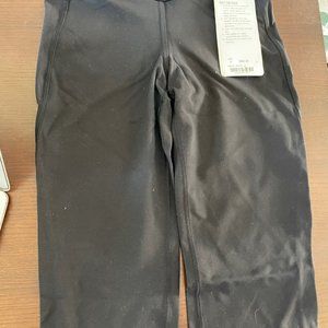 Lululemon split set pants: Black